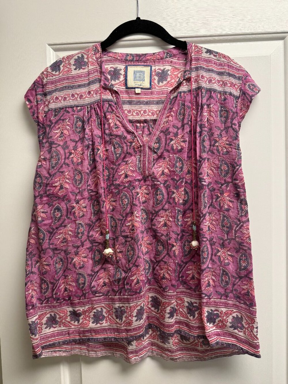Bell By Alicia Bell Top Blouse Pink Size S